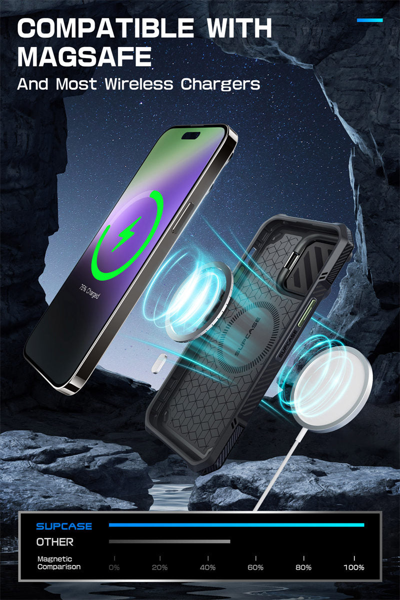 Full Body Rugged Case with Camera Cover & Built-in Kickstand For iPhone Pro Max - Premium Mobile Phone Cases from SUPCASE - Just $49! Shop now at Dressmycell.com Full Body Rugged Case with Camera Cover & Built-in Kickstand For iPhone Pro Max - Premium Mobile Phone Cases from SUPCASE - Just $49! Shop now at Dressmycell.com